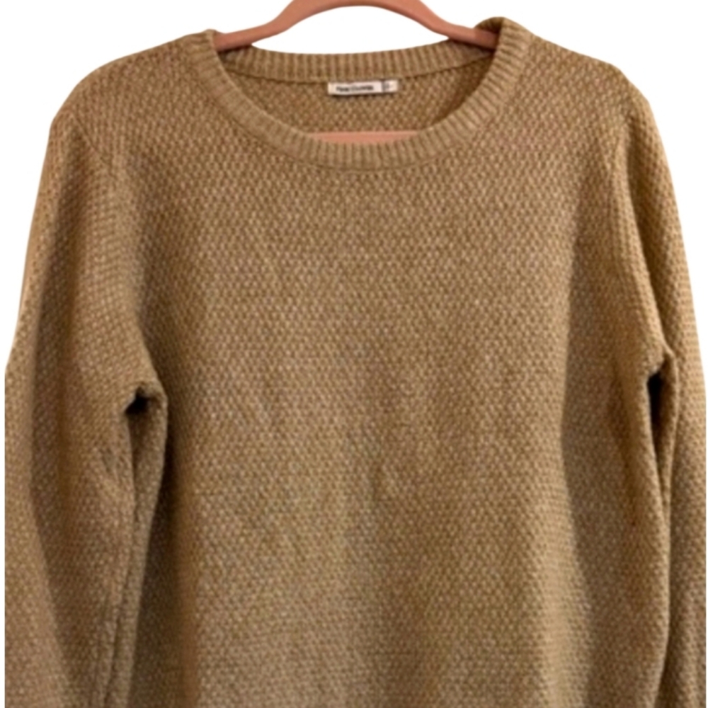 Pink Clover Cozy Tan Sweater - Picture 6 of 6